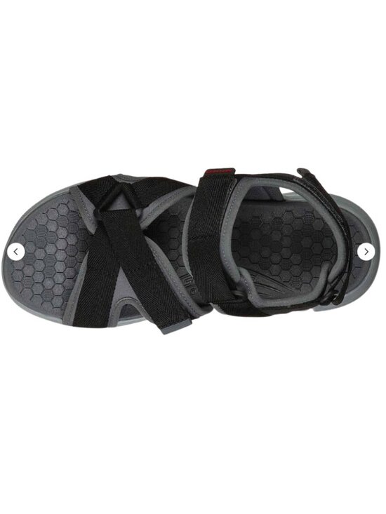 Skechers Men\'s Equalizer 4.0 Tolgus Sandal - Charcoal/Black 237050-CCBK main image 5